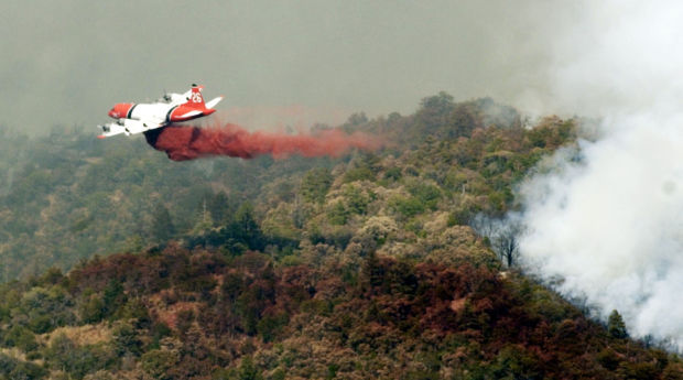 The Bullock Fire in 2002